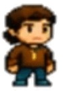 Startup team pixel character